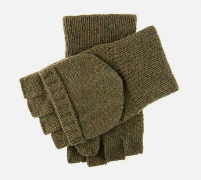 Dents Cap Mit Shooting Gloves Olive 37-0710